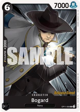 Bogard (OP11-093) - [A Fist of Divine Speed Release Event Cards]
