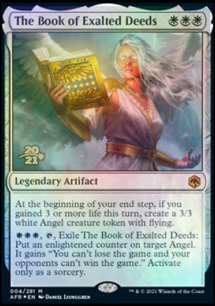 The Book of Exalted Deeds [Dungeons & Dragons: Adventures in the Forgotten Realms Prerelease Promos] - Trinity Hobby