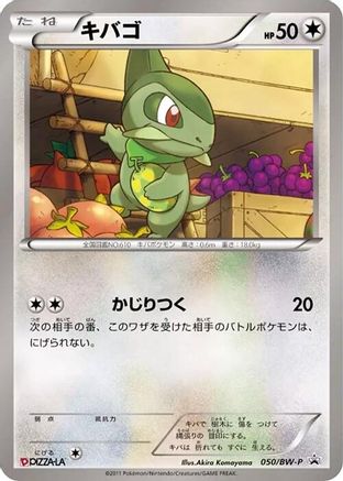 Axew - 050/BW-P (Japanese)  050/BW-P - [BWP Promotional cards]