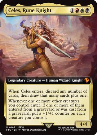 Celes, Rune Knight  (FIC-167) - [Commander: FINAL FANTASY] - Trinity Hobby