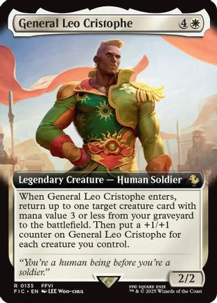 General Leo Cristophe (Extended Art)  (FIC-135) - [Commander: FINAL FANTASY] - Trinity Hobby