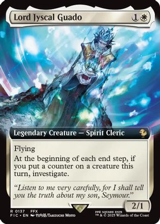 Lord Jyscal Guado (Extended Art)  [Foil]  (FIC-137) - [Commander: FINAL FANTASY] - Trinity Hobby