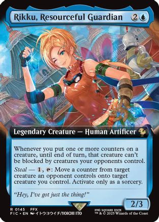 Rikku, Resourceful Guardian (Extended Art)  (FIC-145) - [Commander: FINAL FANTASY] - Trinity Hobby