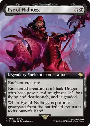 Eye of Nidhogg (Extended Art)  (FIC-115) - [Commander: FINAL FANTASY] - Trinity Hobby