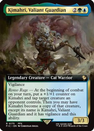 Kimahri, Valiant Guardian (Extended Art)  (FIC-175) - [Commander: FINAL FANTASY] - Trinity Hobby