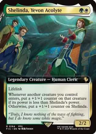 Shelinda, Yevon Acolyte (Extended Art)  (FIC-184) - [Commander: FINAL FANTASY] - Trinity Hobby
