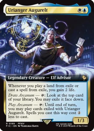 Urianger Augurelt (Extended Art)  (FIC-189) - [Commander: FINAL FANTASY] - Trinity Hobby