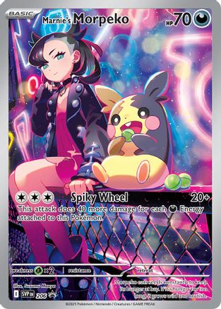Marnie’s Morpeko - ( 206) [SV Scarlet & Violet Promo Cards] Holofoil - Trinity Hobby