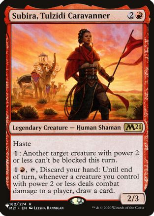 Subira, Tulzidi Caravanner  (LIST-162/274) - [The List Reprints] - Trinity Hobby