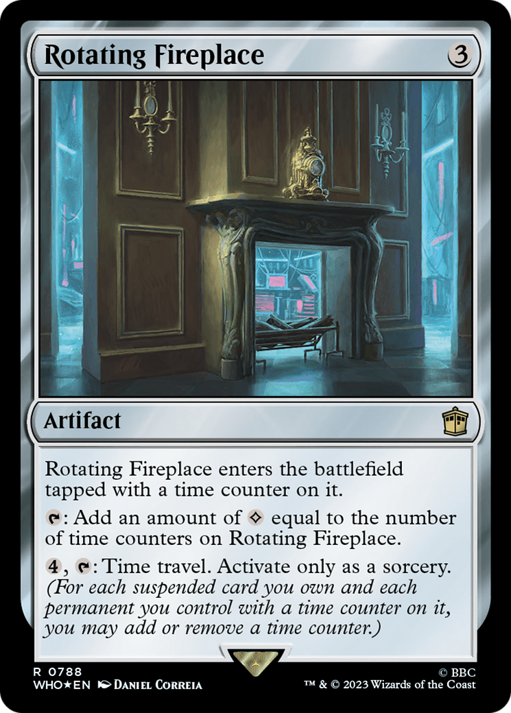 Rotating Fireplace (Surge Foil) [Doctor Who] - Trinity Hobby
