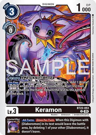 Keramon (BT22-053) - [Cyber Eden]