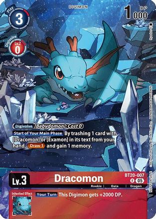 Dracomon (Box Topper) (BT20-007) - [Versus Monsters] Foil