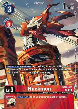 Huckmon (Box Topper) (BT20-008) - [Versus Monsters] Foil - Trinity Hobby