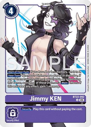 Jimmy KEN (BT22-092) - [Cyber Eden]