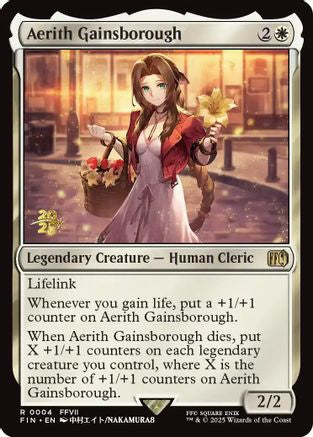 Aerith Gainsborough  [Foil]  (PRE-004) - [Prerelease Cards] - Trinity Hobby