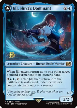 Jill, Shiva's Dominant  [Foil]  (PRE-058) - [Prerelease Cards] - Trinity Hobby