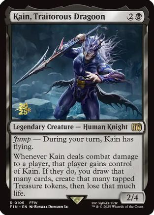 Kain, Traitorous Dragoon  [Foil]  (PRE-105) - [Prerelease Cards] - Trinity Hobby