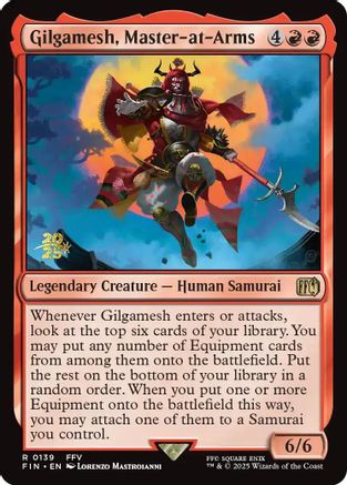 Gilgamesh, Master-at-Arms  [Foil]  (PRE-139) - [Prerelease Cards] - Trinity Hobby