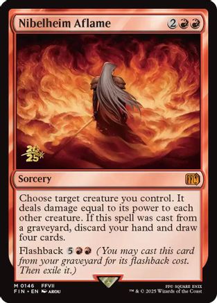 Nibelheim Aflame  [Foil]  (PRE-146) - [Prerelease Cards] - Trinity Hobby