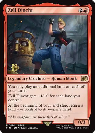 Zell Dincht  [Foil]  (PRE-170) - [Prerelease Cards] - Trinity Hobby