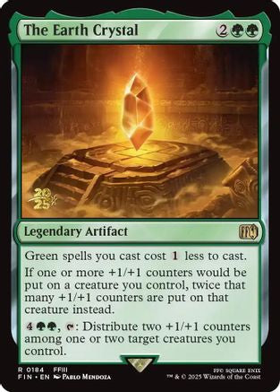 The Earth Crystal  [Foil]  (PRE-184) - [Prerelease Cards] - Trinity Hobby