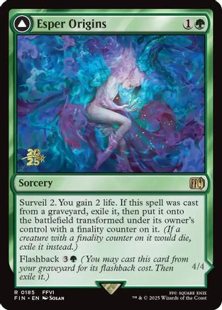 Esper Origins  [Foil]  (PRE-185) - [Prerelease Cards] - Trinity Hobby