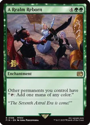 A Realm Reborn  [Foil]  (PRE-196) - [Prerelease Cards] - Trinity Hobby