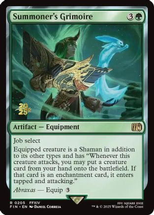 Summoner's Grimoire  [Foil]  (PRE-205) - [Prerelease Cards] - Trinity Hobby