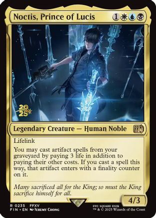 Noctis, Prince of Lucis  [Foil]  (PRE-235) - [Prerelease Cards] - Trinity Hobby