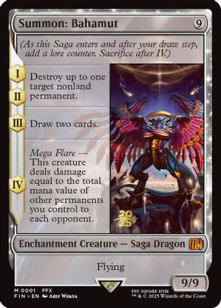 Summon: Bahamut  [Foil]  (PRE-001) - [Prerelease Cards] - Trinity Hobby