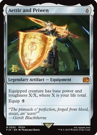 Aettir and Priwen  [Foil]  (PRE-253) - [Prerelease Cards] - Trinity Hobby