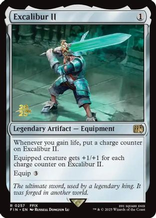 Excalibur II  [Foil]  (PRE-257) - [Prerelease Cards] - Trinity Hobby