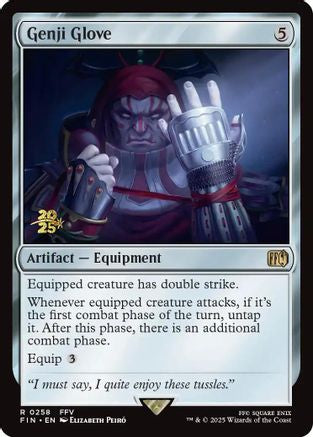 Genji Glove  [Foil]  (PRE-258) - [Prerelease Cards] - Trinity Hobby