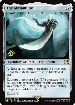 The Masamune  [Foil]  (PRE-264) - [Prerelease Cards] - Trinity Hobby