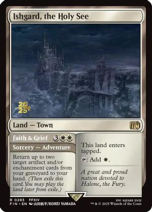 Ishgard, the Holy See  [Foil]  (PRE-283) - [Prerelease Cards] - Trinity Hobby