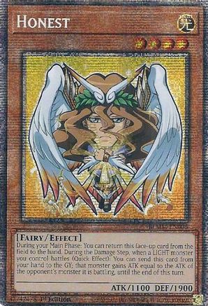 Honest (Starlight Rare) [BLMM-EN006] - Battles of Legend: Monster Mayhem 1st Edition - Starlight Rare - Trinity Hobby