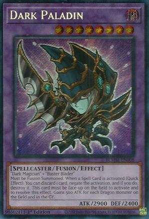 Dark Paladin [BLMM-EN008] - Battles of Legend: Monster Mayhem 1st Edition - Secret Rare - Trinity Hobby