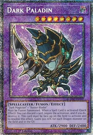 Dark Paladin (Starlight Rare) [BLMM-EN008] - Battles of Legend: Monster Mayhem 1st Edition - Starlight Rare