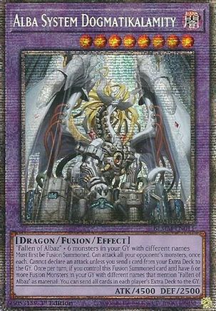 Alba System Dogmatikalamity (Starlight Rare) [BLMM-EN011] - Battles of Legend: Monster Mayhem 1st Edition - Starlight Rare - Trinity Hobby