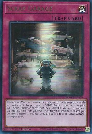 Scrap Garage [BLMM-EN030] - Battles of Legend: Monster Mayhem 1st Edition - Ultra Rare