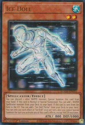 Ice Doll [BLMM-EN031] - Battles of Legend: Monster Mayhem 1st Edition - Ultra Rare - Trinity Hobby