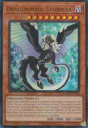Dragonmaid Cehrmba [BLMM-EN048] - Battles of Legend: Monster Mayhem 1st Edition - Ultra Rare - Trinity Hobby