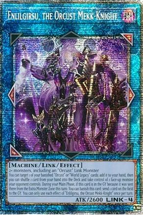 Enlilgirsu, the Orcust Mekk-Knight (Starlight Rare) [BLMM-EN053] - Battles of Legend: Monster Mayhem 1st Edition - Starlight Rare - Trinity Hobby