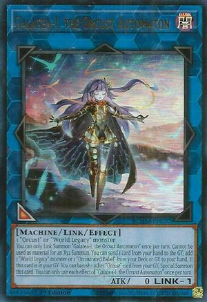 Galatea-i, the Orcust Automaton [BLMM-EN052] - Battles of Legend: Monster Mayhem 1st Edition - Ultra Rare - Trinity Hobby