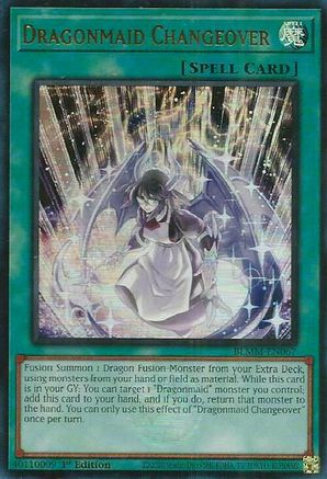 Dragonmaid Changeover [BLMM-EN067] - Battles of Legend: Monster Mayhem 1st Edition - Ultra Rare - Trinity Hobby