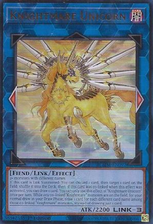 Knightmare Unicorn [BLMM-EN092] - Battles of Legend: Monster Mayhem 1st Edition - Ultra Rare