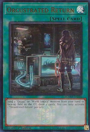Orcustrated Return [BLMM-EN096] - Battles of Legend: Monster Mayhem 1st Edition - Ultra Rare - Trinity Hobby