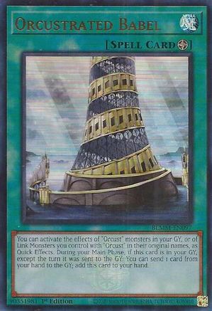 Orcustrated Babel [BLMM-EN097] - Battles of Legend: Monster Mayhem 1st Edition - Ultra Rare - Trinity Hobby