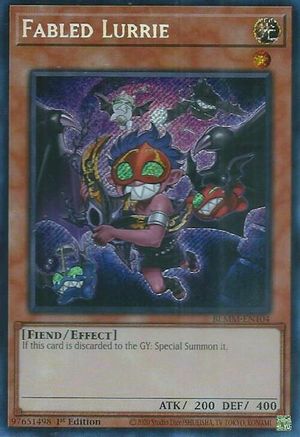 Fabled Lurrie [BLMM-EN104] - Battles of Legend: Monster Mayhem 1st Edition - Secret Rare - Trinity Hobby