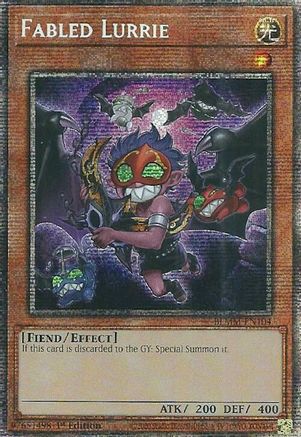 Fabled Lurrie (Starlight Rare) [BLMM-EN104] - Battles of Legend: Monster Mayhem 1st Edition - Starlight Rare - Trinity Hobby